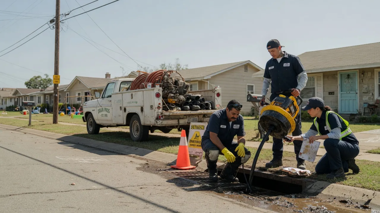 Drain Cleaning in Benavides, TX near me